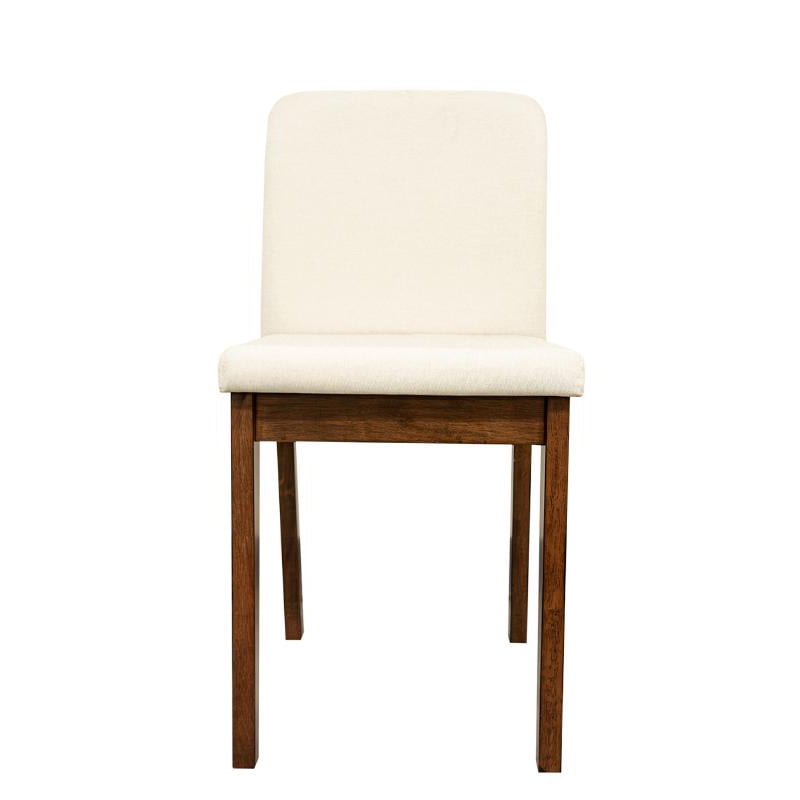 Aukfa Dining Table Set for 4, Kitchen Table & Chairs for Small Space Apartment, Brown