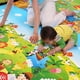 thumbnail image 2 of Alfombra de juego, alfombra de juego para gatear para bebés, alfombra grande para bebés, plegable, antideslizante, no tóxica, tamaño de variante 200 x 180 cm, 2 of 6