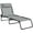 Light Grey, variant on Outsunny Folding Lounge Chair, Chaise Lounge with Headrest, Dark Blue