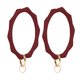 thumbnail image 1 of Llavero de bambú de la pulsera del llavero de la pulsera del silicón del estilo de la forma, 1 of 5
