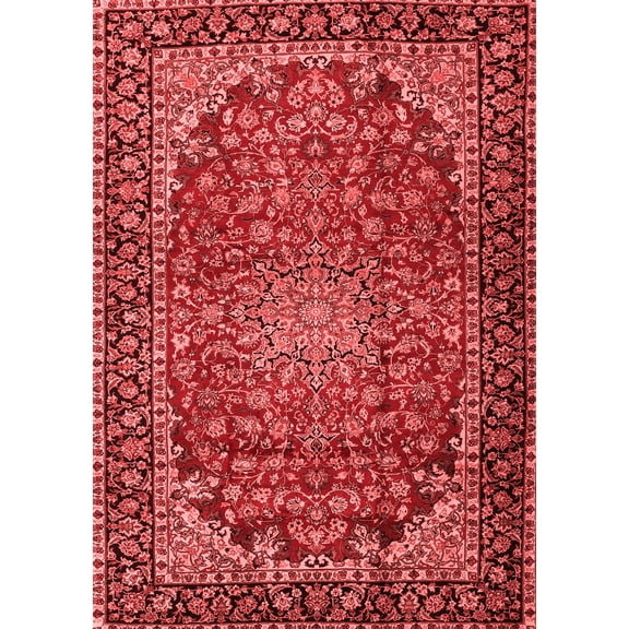 Ahgly Company Indoor Rectangle Persian Red Traditional Area Rugs, 5' x 7'