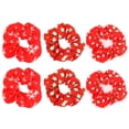 thumbnail image 1 of Bandas elásticas suaves para el cabello, coleteros para mujeres y niñas, accesorios para el cabello, tocados de fiesta, gran regalo, coleteros navideños, 1 of 5
