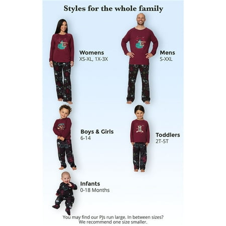 

Family Matching Christmas Pyjamas Nightwear Sleepwear Womens Mens Kids Baby Xmas PJs Pajamas Set Festive Gifts