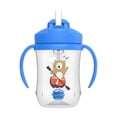 thumbnail image 1 of Vaso entrenador con Popote Dr Brown's 9oz Azul Niño 6m+, 1 of 6