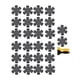 thumbnail image 2 of 20 pegatinas antideslizantes con cinta brillante para escaleras y superficies resbaladizas. gris, 2 of 9