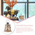 thumbnail image 2 of Candle Stick Holders with Hanging Handle Simple Outdoor Windproof Handmade Lantern Decoration Style Candlestick Lamp Accessories, 2 of 6