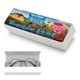 thumbnail image 5 of Hoja Rodante Estuche Rígido para Gafas de Cuero PU Protector con Forro de Felpa Premium Suave para Hombres y Mujeres, 5 of 6