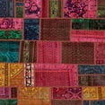 thumbnail image 1 of Ahgly Company Indoor Square Abstract Cranberry Red Oriental Area Rugs, 7' Square, 1 of 6