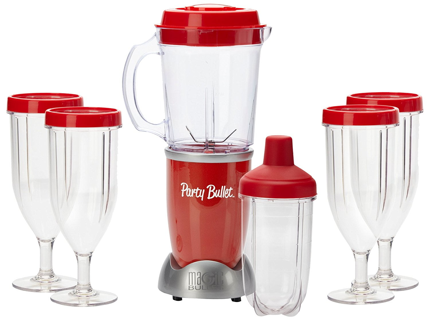 Recipe Book NIB Party Bullet by Magic Bullet  18pc Drink Making System