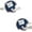 Multi-Color, variant on Men's Retro New York Giants Helmet Cufflinks