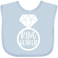 thumbnail image 3 of Inktastic Ring Bearer Wedding Party Boys or Girls Baby Bib, 3 of 4