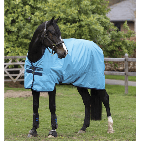 Amigo® Hero Ripstop Turnout (0g Lite) (Delphinium Blue/Navy, 75")