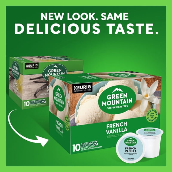 Green Mountain Coffee Roasters French Vanilla Light Roast K-Cup Coffee Pods 10 ct - Pack of 1