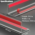 thumbnail image 5 of Clear Self-Adhesive Wall Corner Guards Walls Edge Protector & Corner Protectors for Wall, Furniture Corner, Door Easy to Install for Baby (6PCS, 1in x 39.5in), 5 of 6