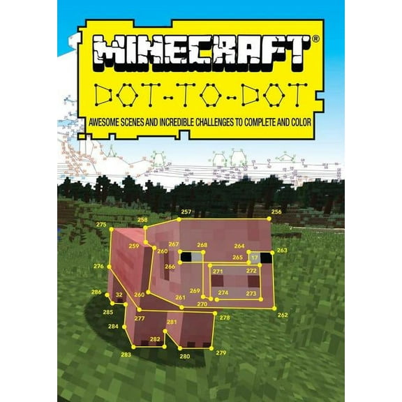 Ultimate Dot-To-Dot: Minecraft: 40 Incredible Puzzles with Up to 1,000 Dots, (Paperback)