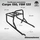 thumbnail image 3 of Parrilla para moto Mach Cargo 150 YBR 125 negro, 3 of 6
