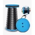 thumbnail image 1 of Banco Retráctil Silla Camping Plegable Antideslizante 25x45cm Plegable Modelo Azul, 1 of 4