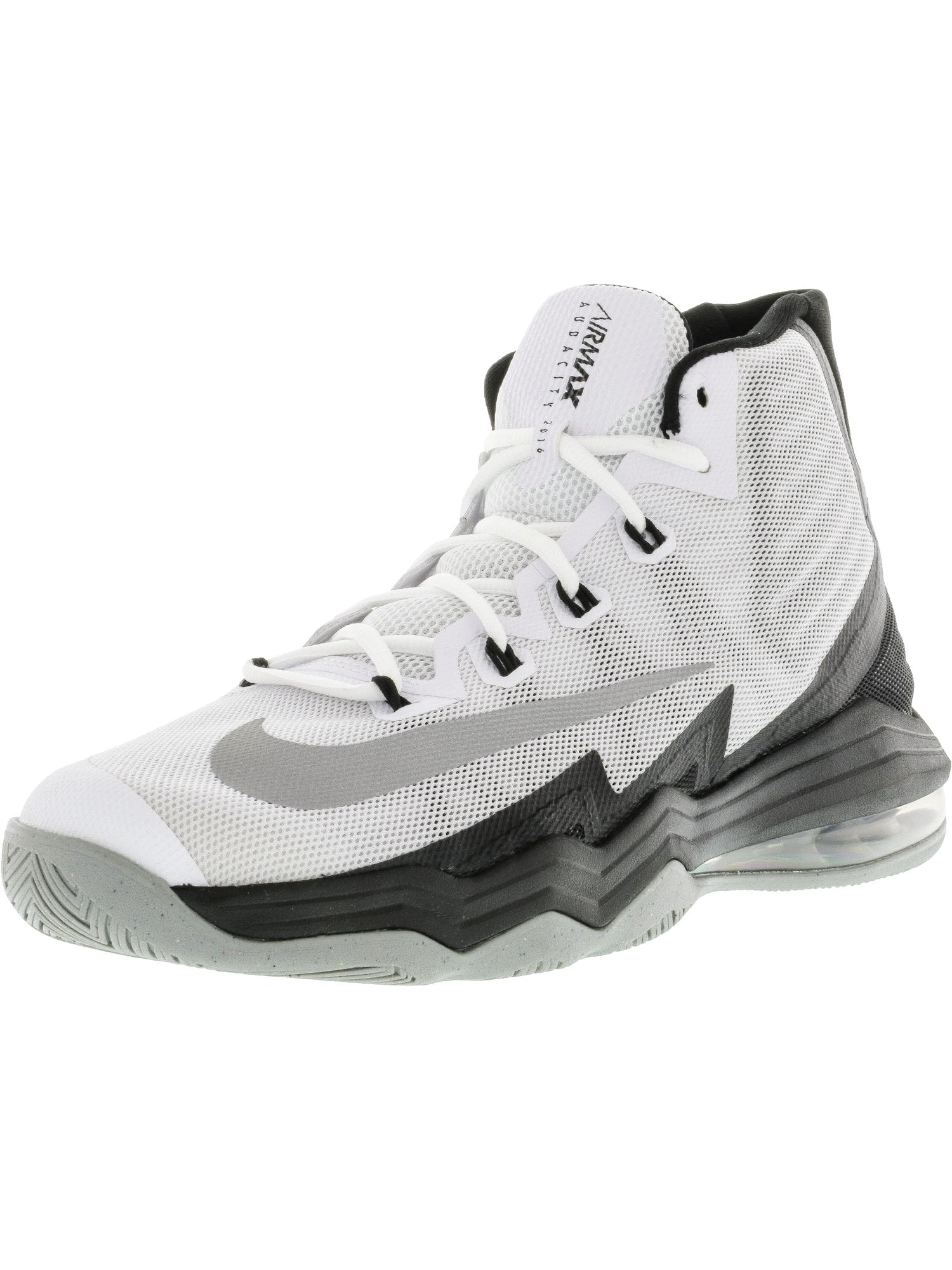 Nike Air Max Audacity 2016 White / Reflect Silver-Black-Wolf Grey Basketball Shoe - - Walmart.com