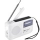 thumbnail image 1 of Radio de emergencia portátil radio solar dinamo potencia recargable manivela de mano Fm Am radio linterna led sirena portátil Feliz Sencillez, 1 of 5