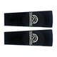 thumbnail image 4 of 2 piezas de guantes de voleibol, mangas acolchadas, mangas de entrenamiento Negro, 4 of 9