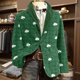 thumbnail image 1 of Ceisia Men's Corduroy Button-Up Party Coat with Pockets Stylish Casual Ceremonial Outerwear Gift, 1 of 8