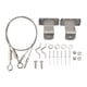 thumbnail image 1 of 2 Pcs Hatch Latch Door Lanyard Cable Adjustable 304 Stainless Steel Wire Rope Sling Cable for RV Yacht, 1 of 9