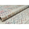 thumbnail image 5 of Mason Brooks Ryder KN20A Prismatic Delight Moroccan Tribal White Area Rug, 2'6" x 4', 5 of 7