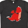 thumbnail image 4 of Inktastic Adorable Red Dragon Youth T-Shirt, 4 of 5