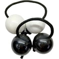thumbnail image 1 of Yazoeia 2pack Kashaka African Instruments,Aslatuas Musical Rhythmic Ball,Single Hand Percussion Asalato For Parties,Classroom (Color : Black+White) CJC912-175165, 1 of 8
