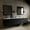 Black, variant on Castor 60 in W Blue Double Bath Vanity, Cultured Marble Top, Faucet Set, and 28 in Mirrors