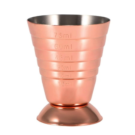 

Measuring Cup 3 Measurement Units 75ml Measure 2.5oz 304 Cup Spirit Cocktail Easy to Jigger Stainless 5Tbsp Cups Fashion Steel Clean 90ml Polished Graduated for Liquid