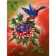thumbnail image 1 of Taladro diamante pintura (DE5666) flor pájaros completo DIY mosaico Kit decoración del hogar imagen 20X30cm FLhrweasw Nuevo, 1 of 1