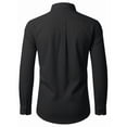 thumbnail image 5 of sogami Men's Stain Shield Dress Shirt Long Sleeve Stretch Button Down Formal Shirt, 5 of 7