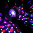 thumbnail image 5 of RGB Rotating LED Bulb under $5! Yrmaups RGB Rotating LED Bulb, E27 Strobe Light Bulb for Parties, Color Changing Disco Light for Home, Crystal Effect Party Bulb, Multi-Function Decorative Light Bulb, 5 of 8