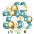 thumbnail image 1 of 60 Pcs Globos Grn Blanco Oro Globos Metálicos Grne Globos Fr Bautismo brand modelStyleType, 1 of 2