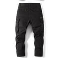 thumbnail image 5 of Htigea Mens Cargo Pants Drawstring Comfort Fit Pants Stretch Elastic Waist Hiking Pants Outdoor Casual Pants with Pockets M-6XL, 5 of 8