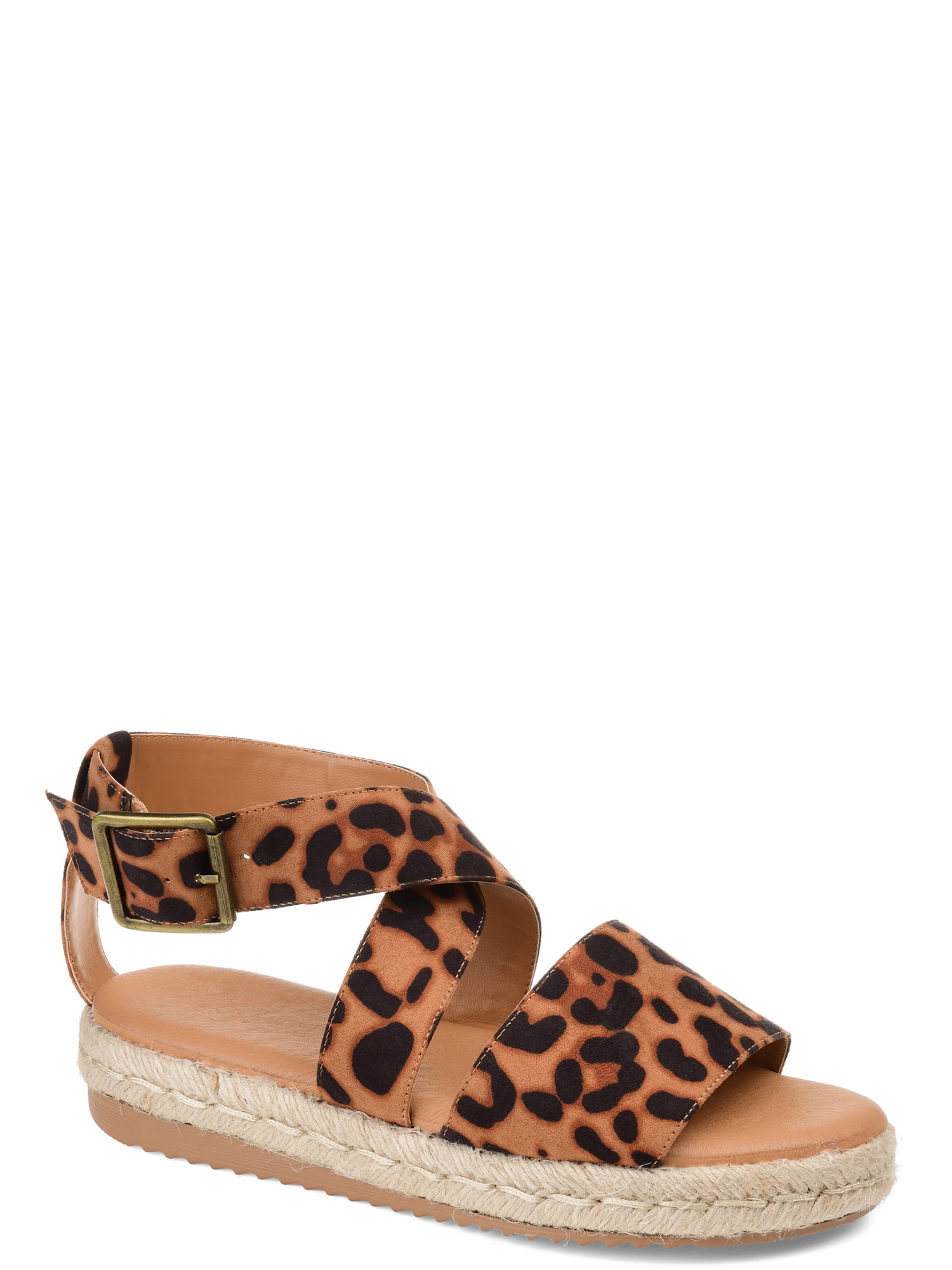 crossover espadrille sandals