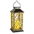 thumbnail image 2 of Image Solar Led Lantern Hanging Light Flameless Candle Mission Lights Patio Pathway Yard Decoration, 2 of 9