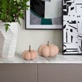 thumbnail image 3 of SUNSIOM Decorative Pumpkins Artificial Pumpkins Ceramic Pumpkins Tabletop Centerpieces for Home, 3 of 8