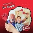 thumbnail image 6 of Windy City Novelties 12-Pack 7-Inch Mini Hand Clappers - Bulk Noisemakers for Parties, Celebrations, and Events - Red/Black, 6 of 6