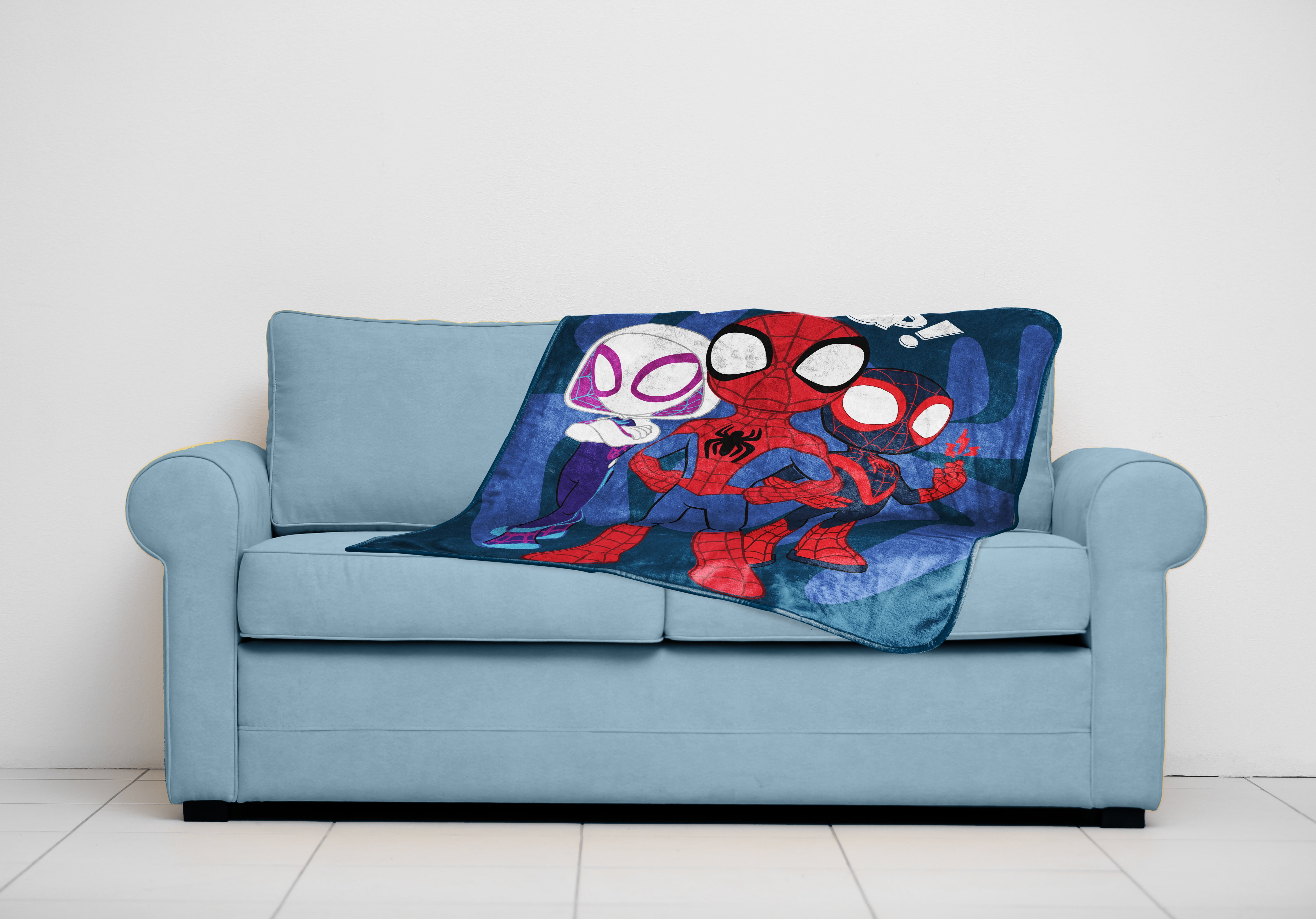 Buy Spidey and His Amazing Friends Blue Reversible 100% Cotton