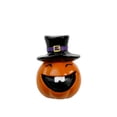 thumbnail image 7 of Cute Hat Wearing Pumpkin Resin Figurine Set, Spooky Tabletop Ornament, Minimalist European Style Decor for Halloween Living Room Shelf Indoor Holiday Party Display, 7 of 7