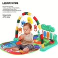 thumbnail image 3 of Baby Play Mat Activity Gym, Dinosaur Music Pedal Piano Workout Stand Crawl Mat -, 3 of 5