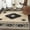 Black/Tan, variant on Livabliss Area Rugs for Living Room, 2x3 Paramount Rustic Gray Rug, Bedroom Dining Room Home Decor Stain Resistant Carpet (1'10" x 2'11")