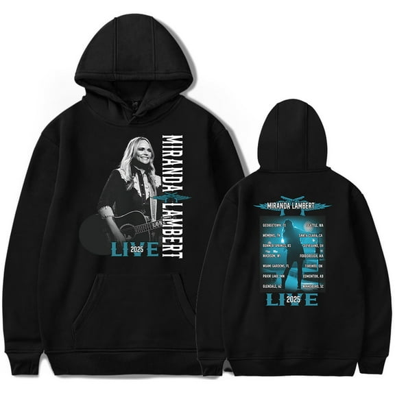 Miranda Lambert Merch Hoodie Women Man Classic Long Sleeve Pullover Stylish Fashion Streetwear
