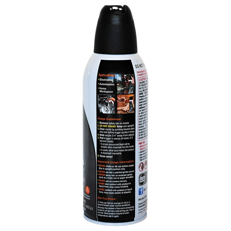 Dust-Off Disposable Electronics Duster, 10 oz, 4 Pack