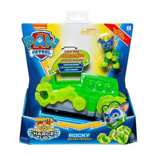 Mighty Pups El Mundo Del Juguete Paw Patrol Vehículo Interactivo