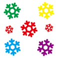 thumbnail image 3 of Merry Christmas Window Wall Sticker Decals Snowflake Santa Home Xmas Valentines Day Scratch And Sniff Stickers Photo Storage Boxes with Lids 100th Day of School Stickers Eyelash Light Dinosaur, 3 of 3