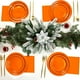thumbnail image 2 of Vajilla de Fiesta Naranja para Bodas y Celebraciones, 2 of 7