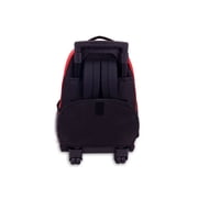 Everest Unisex Wheeled Backpack, Red Black